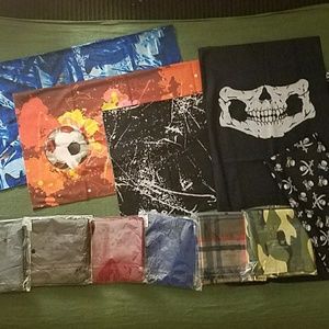 Face shields seamless wear